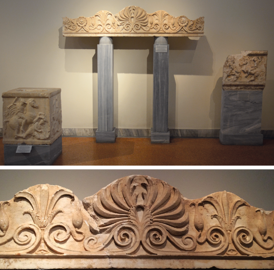Fig. 2. Finial to state grave for the cavalry fallen in 394/393 ВС. Athens, National Archaeological Museum. Photo: K. Nenakhov