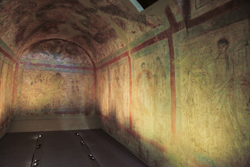 Fig. 5. Thessaloniki. Tomb 52. Overall view of the tomb. Photo by author