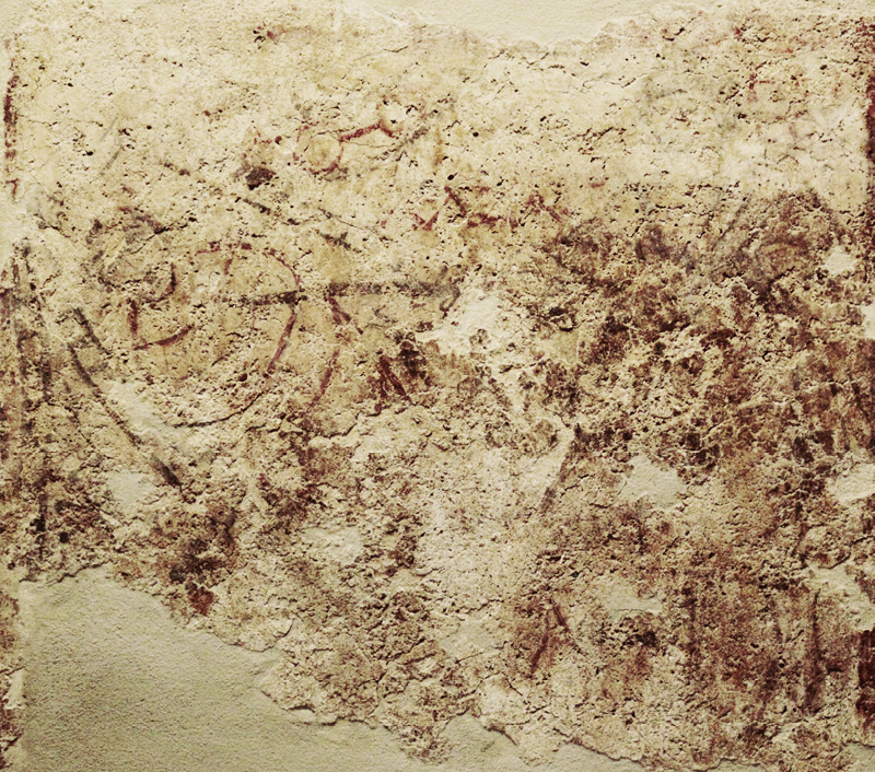 Fig. 2. Thessaloniki. Tomb 15. Northern wall. Raising of Lazarus. Photo by author