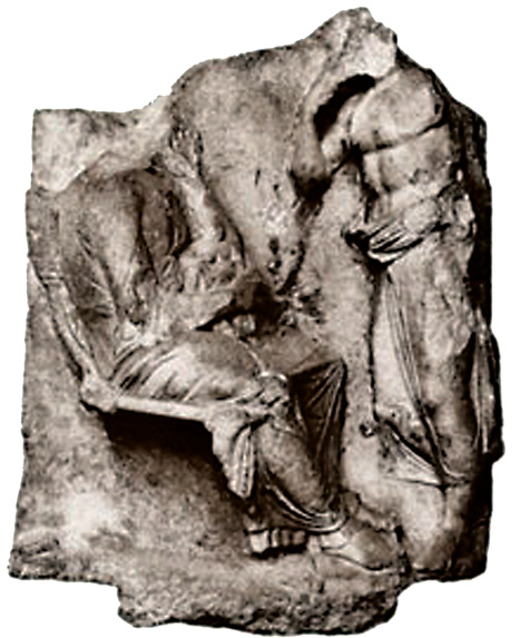 Fig. 6. Relief slab. Paris, Louvre, DAGER, no. Ma 800