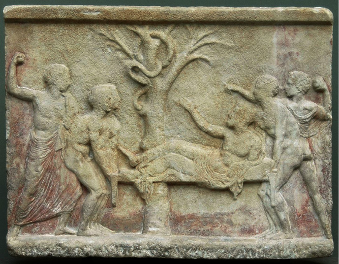 Fig. 4. Relief slab. Copenhague, Ny Carlsberg Glyptotek, no. I. N. 2308