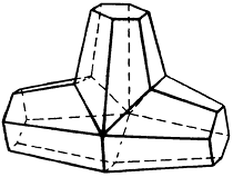 Рис. 101. Двойник пирротина