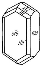 Рис. 321. Кристалл энстатита