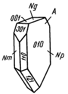 Рис. 296. Кристалл гемиморфита